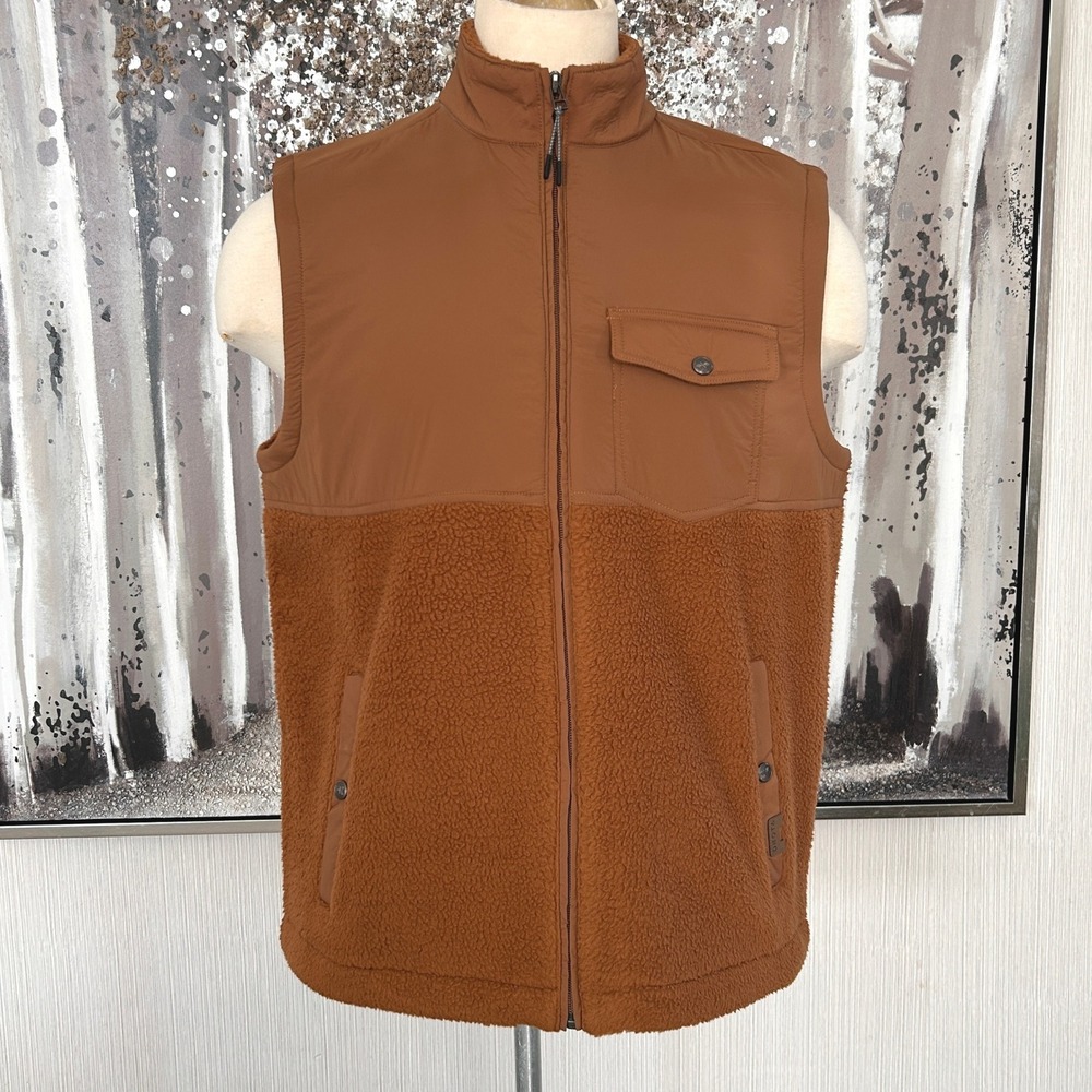 Dakota Grizzly Men's Coyote Cumberland D1504 Full Zip Vest - Size XL - Picture 2 of 10